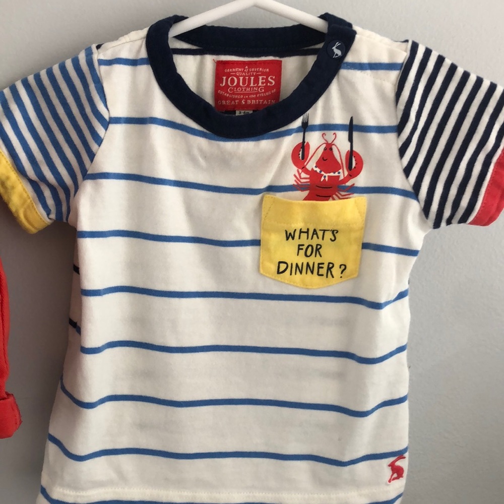 Joules infant short set